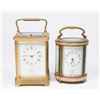 Image 1 : 2 Carriage Clocks, Oval Caldwell & Other