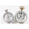 Image 1 : 2 Crystal Ball Clocks, Omega & Unsigned
