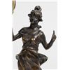 Image 2 : Bronze-Tone Classical Figural Swing Clock