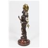Image 5 : Bronze-Tone Classical Figural Swing Clock
