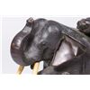 Image 3 : Meiji Japanese Bronze Elephant Under Attack