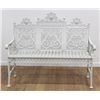 Image 1 : Victorian Wrought Iron Memorial Bench