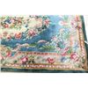 Image 3 : 2 Green Chinese Sculpted Rugs/Carpets