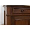Image 3 : Oak Dry Sink with Marble Top & Backsplash