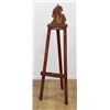 Image 1 : Venetian Style Floral Red & Gold Easel