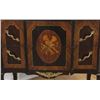 Image 8 : 2 French Marble Top 2-Drawer Commodes