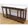 Image 1 : John Widdicomb Marble Top Mahogany Console