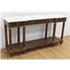Image 2 : John Widdicomb Marble Top Mahogany Console