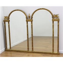 Gilt Framed Empire Style Mirror