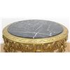 Image 2 : :Rococo Style Heavily Carved Gilt Center Hall Tabe