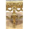 Image 3 : :Rococo Style Heavily Carved Gilt Center Hall Tabe