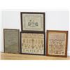 Image 1 : 4-19th Century American Samplers