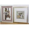 Image 1 : 2 Mixed Media Collages