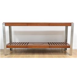 Modern Sideboard with Chromed Legs