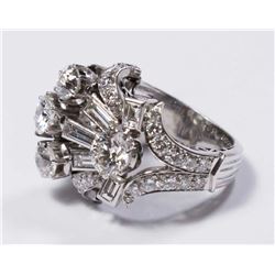 Cartier Platinum White Gold & Diamond Ring