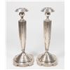 Image 1 : Pair Sterling Silver Candlesticks