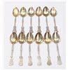Image 1 : 12 Silver Demitasse Spoons