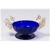 Image 2 : 5 Venetian Gilt & Enameled Colored Glass Salts