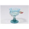 Image 4 : 5 Venetian Gilt & Enameled Colored Glass Salts