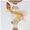 Image 2 : Venetian Swirl Aventurine Glass Dragon Goblet