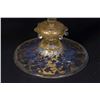 Image 3 : Venetian Gilt Pink & Opaline Glass Cornucopia Vase