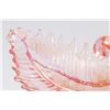 Image 4 : Venetian Gilt Pink & Clear Glass Compote