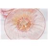 Image 7 : Venetian Gilt Pink & Clear Glass Compote