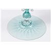 Image 3 : Venetian Turquoise & Clear Glass Bud Vase