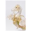 Image 2 : Venetian Gilt Pink & Green Glass Pegasus Compote