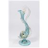 Image 1 : Venetian Gilt Turquoise Glass Dolphin Ewer