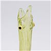 Image 2 : 3 Venetian Gilt Colored Glass Serpent Bud Vases
