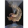 Image 2 : Venetian Gilt Opaline to Clear Glass Vase