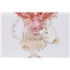Image 4 : Venetian Gilt Yellow & Pink Glass Dragon Coupe