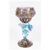 Image 1 : Venetian Mottled Multicolored Glass Dragon Coupe