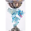 Image 2 : Venetian Mottled Multicolored Glass Dragon Coupe