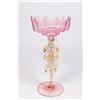 Image 1 : Venetian Gilt Pink Glass Seahorse Coupe