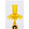 Image 3 : Amber Venetian Glass Candlestick