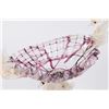Image 2 : Venetian Marbleized Purple & Clear Glass Compote