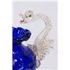 Image 3 : Venetian Gilt Cobalt & Clear Glass Dragon Coupe