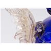 Image 8 : Venetian Gilt Cobalt & Clear Glass Dragon Coupe