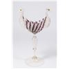 Image 2 : 2 Venetian Swirl Glass Card Holders
