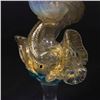 Image 2 : Venetian Gilt Opaline Glass Dolphin Vase