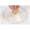 Image 7 : 2 Venetian Gilt Pink & Opaline Glass Card Holders