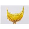 Image 2 : Venetian Gilt Amber & Clear Glass Card Holder