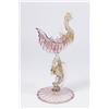 Image 1 : Venetian Gilt Violet & Clear Glass Card Holder
