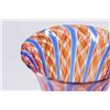 Image 2 : 2 Venetian Swirl Colored Glass Goblets