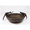 Clio Bracken Bronze Figural Center Bowl