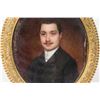Image 2 : Collection of 5 Handpainted Portrait Miniatures