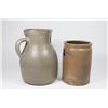 Image 3 : Salt Glaze Vase & Pitcher