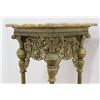 Image 3 : Victorian Ornate Bronze Onyx Top Shelf Pedestal